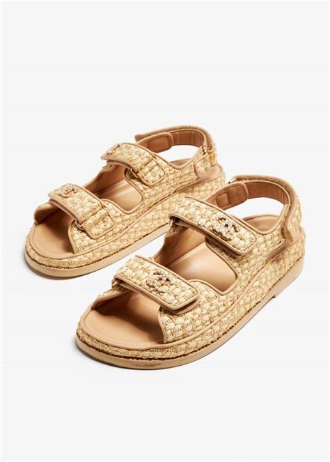 chanel gate no 5 sandals